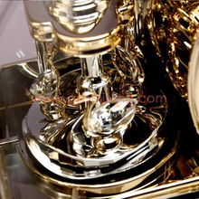 丽声奏乐石英座钟RB330004 精准报时与艺术美学的完美结合